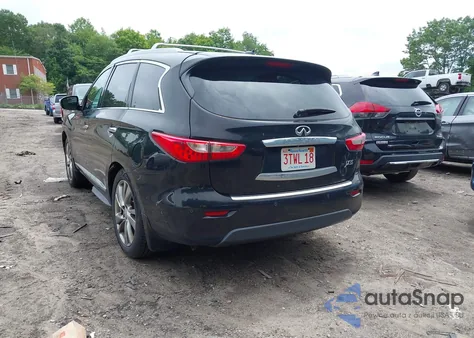 2013 Infiniti Jx35 z USA, uszkodzony, nr VIN 5N1AL0MM0DC318256
